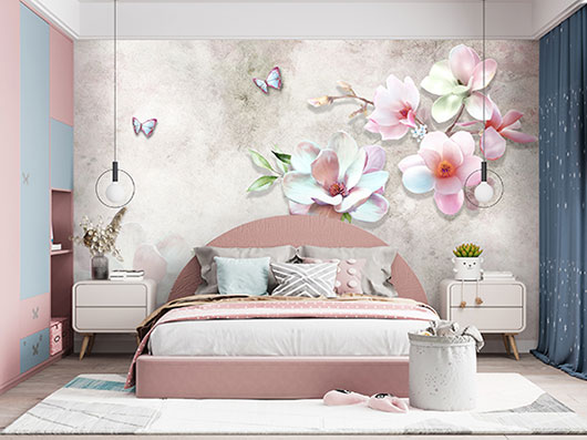 پوستر دیواری گل بزرگ F7295