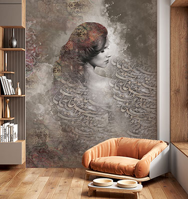 پوستر دیواری چهره F7185