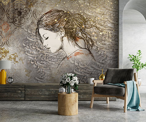 پوستر دیواری چهره PA217