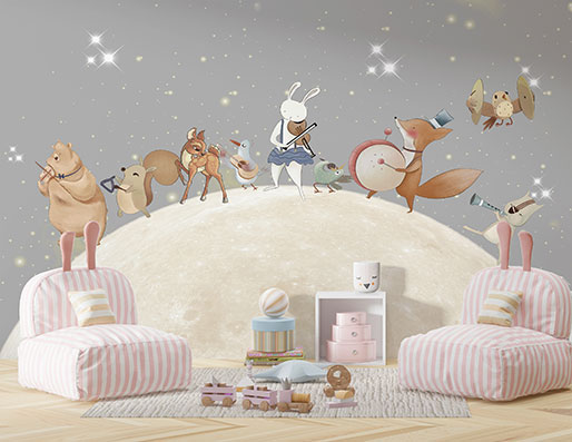 پوستر دیواری کودک animal-NAMIA-1-PB251