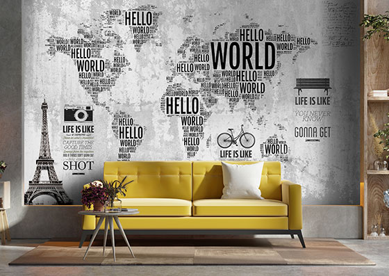 پوستر دیواری نقشه MAP-NAMIA19
