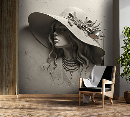 پوستر دیواری مجسمه PB506