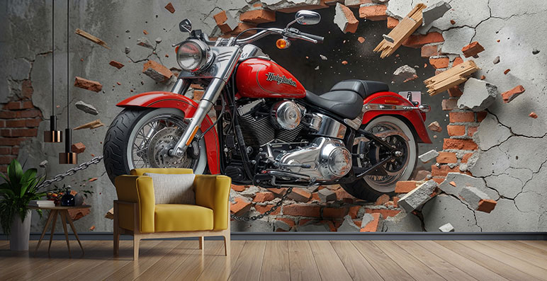 پوستر دیواری ماشین wallpaper-car-design-pb394