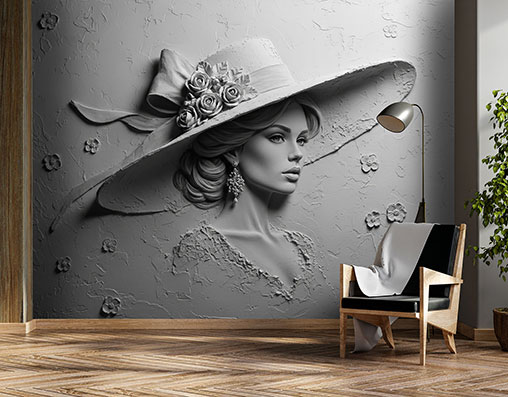 پوستر دیواری سالن زیبایی زنانه PB502