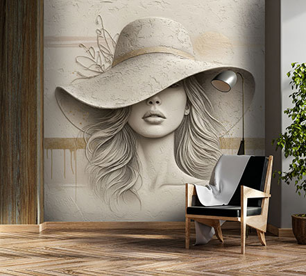 پوستر دیواری سالن زیبایی زنانه PB505