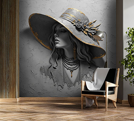 پوستر دیواری سالن زیبایی زنانه PB512
