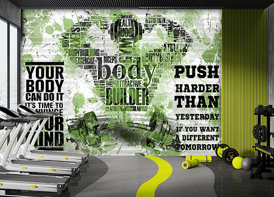 پوستر دیواری باشگاه مردانه F7760