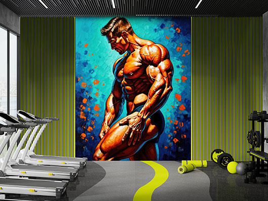 پوستر دیواری باشگاه مردانه pb346