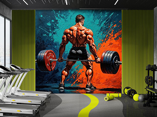 پوستر دیواری باشگاه مردانه pb347