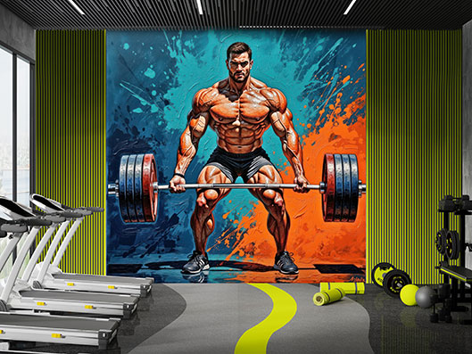 پوستر دیواری باشگاه مردانه pb350