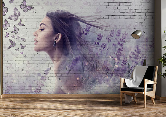پوستر دیواری چهره F7196