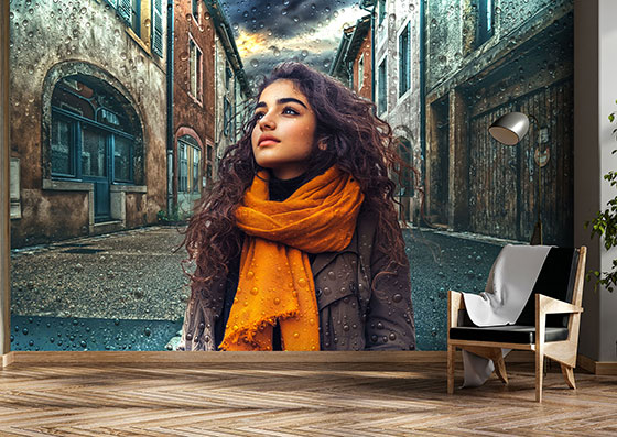 پوستر دیواری چهره pa952