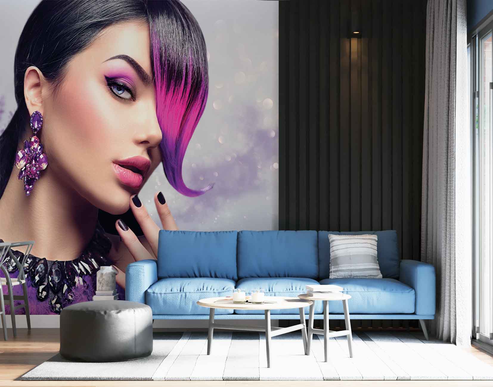 پوستر دیواری سالن زیبایی زنانه mt-83943