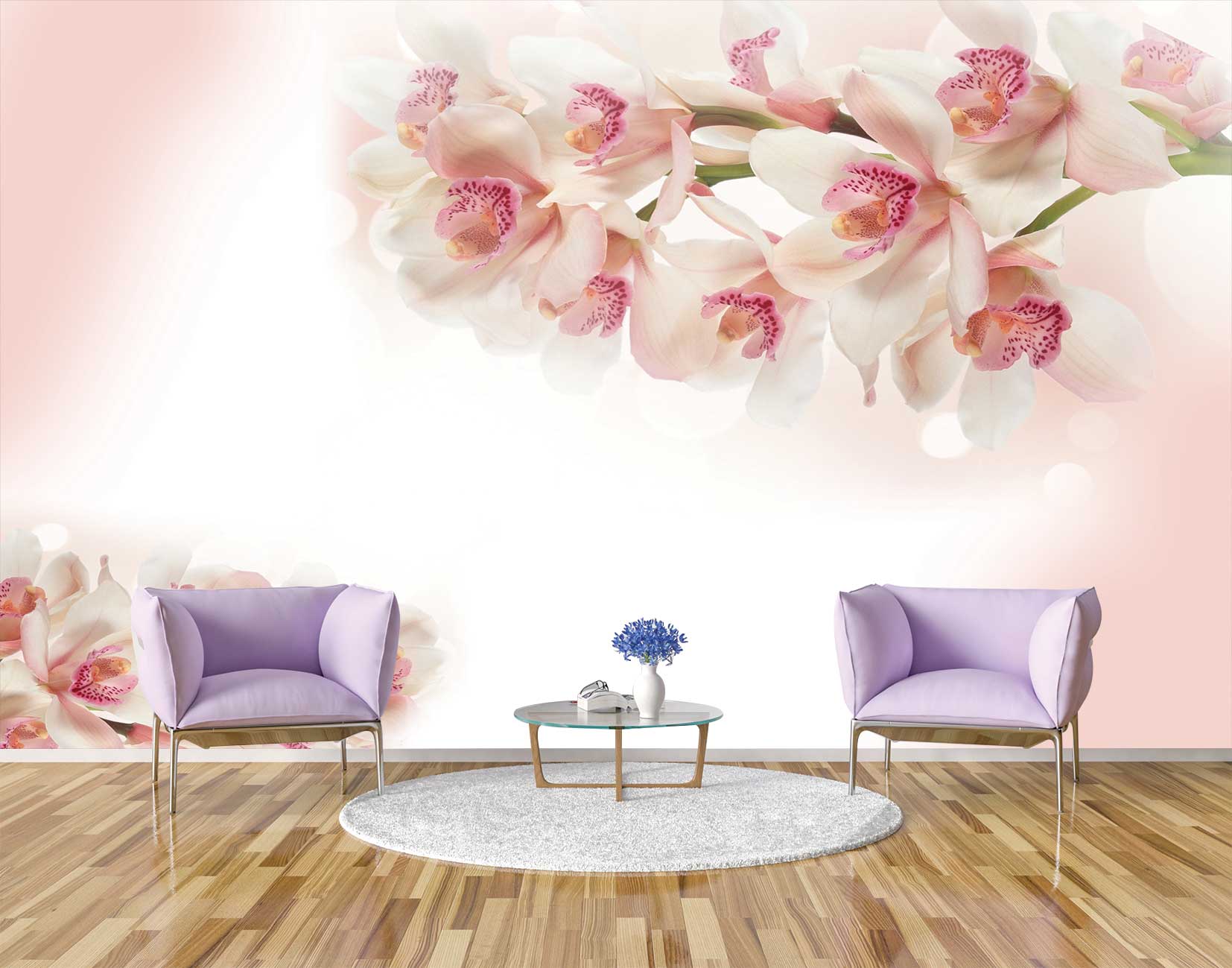 پوستر دیواری گل درشت mt-83451