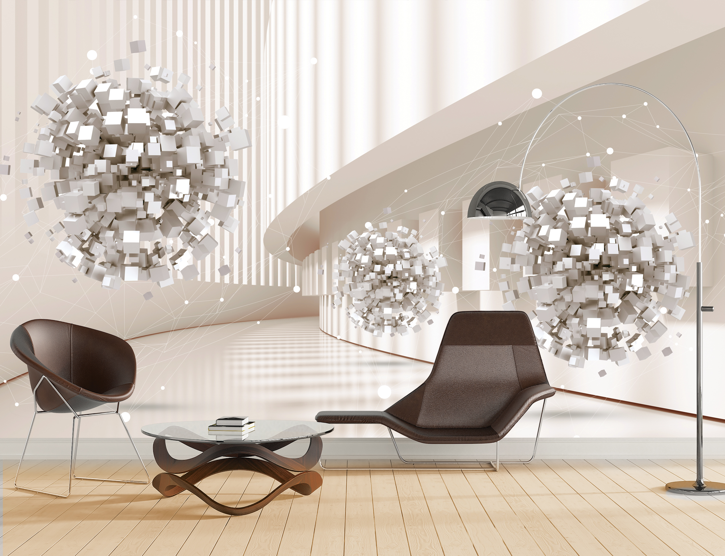 پوستر دیواری گل سه بعدی mt-83278