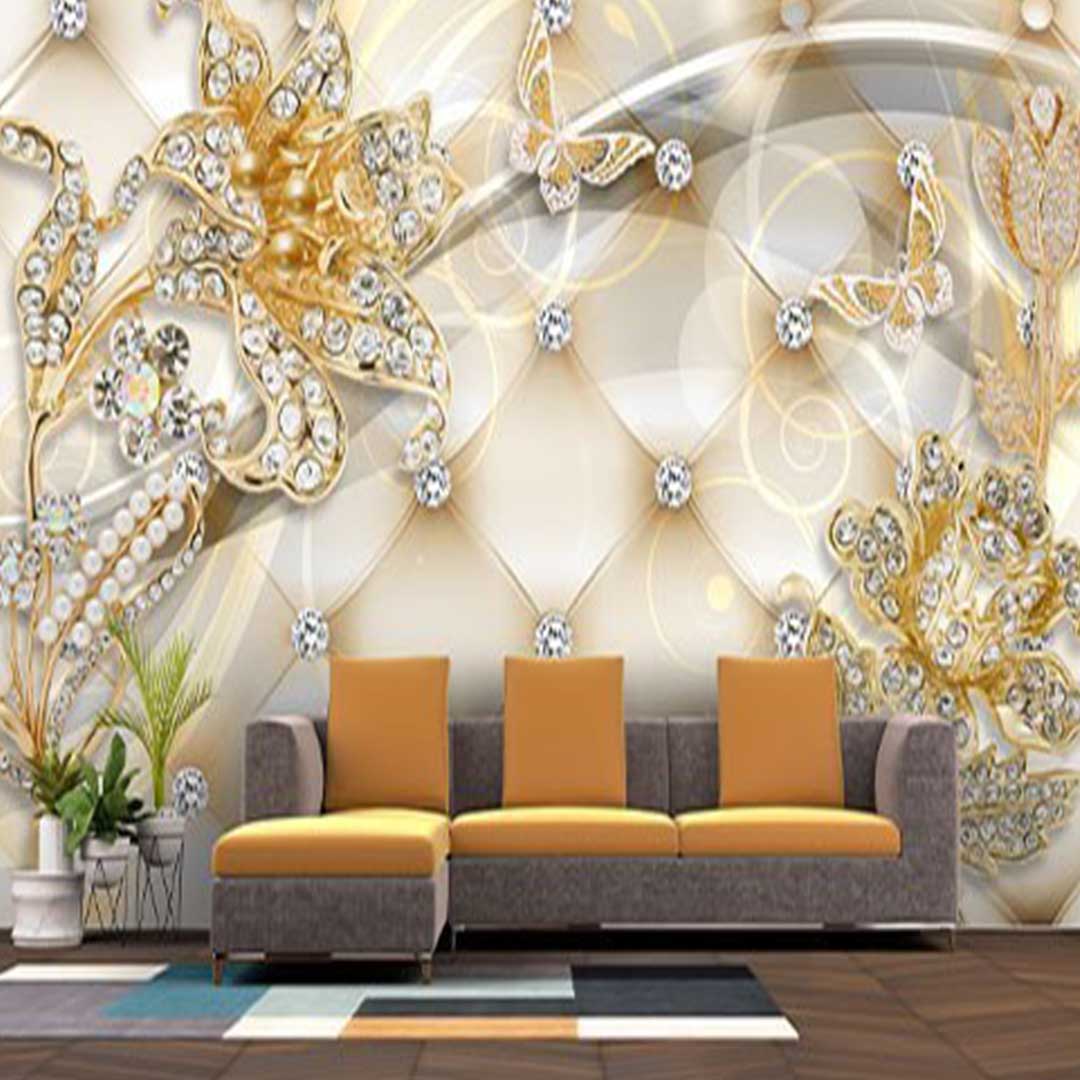 پوستر دیواری گل سه بعدی SP-111