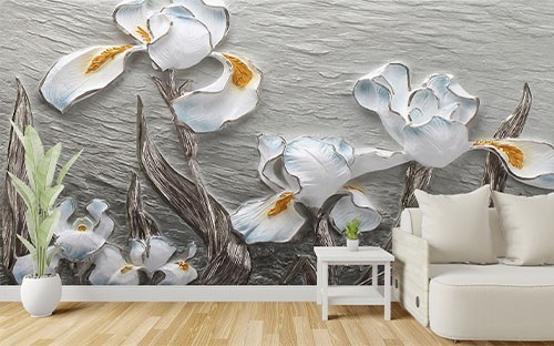پوستر دیواری گل سه بعدی SP-094