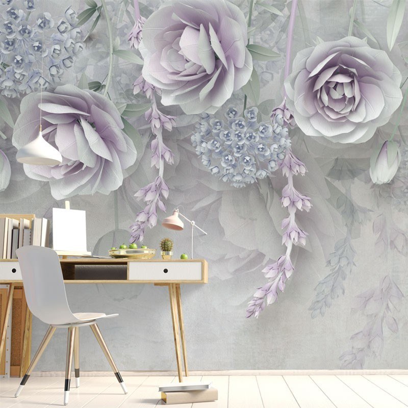 پوستر دیواری گل سه بعدی SP-093