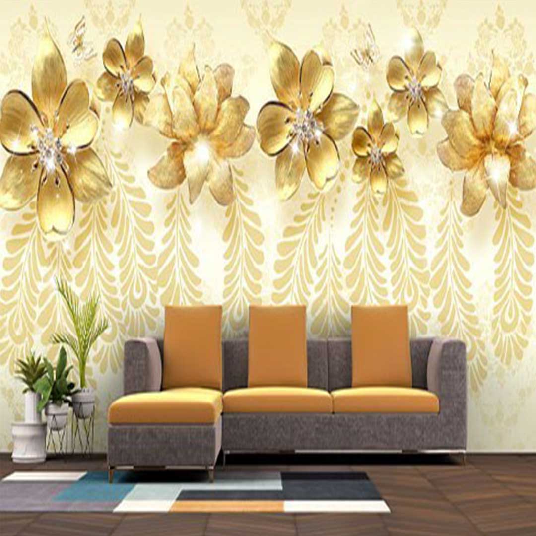 پوستر دیواری گل سه بعدی SP-091