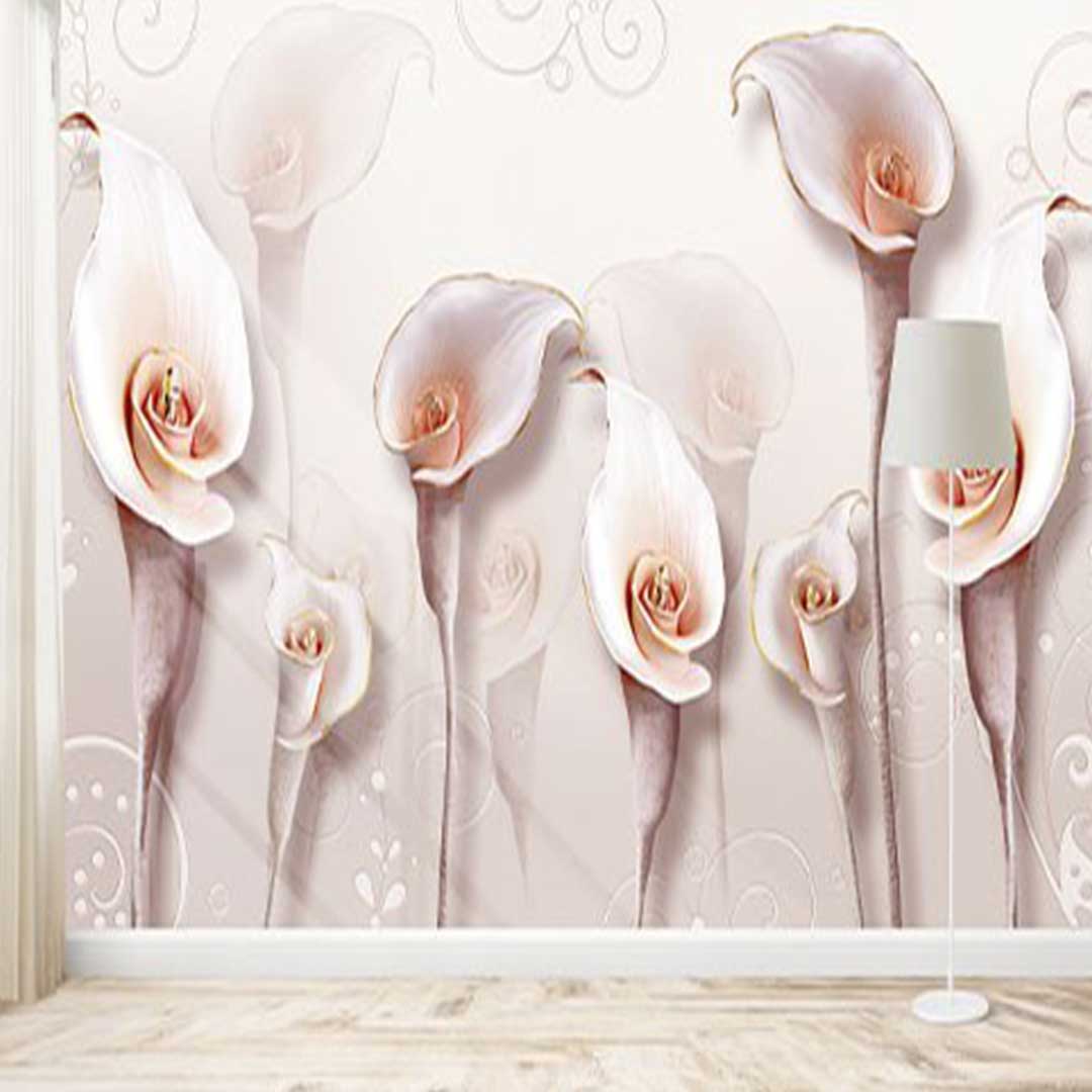 پوستر دیواری گل سه بعدی SP-095