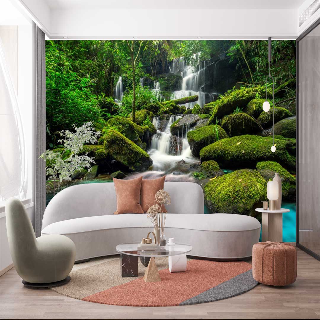 پوستر دیواری طبیعت آبشار SP-057