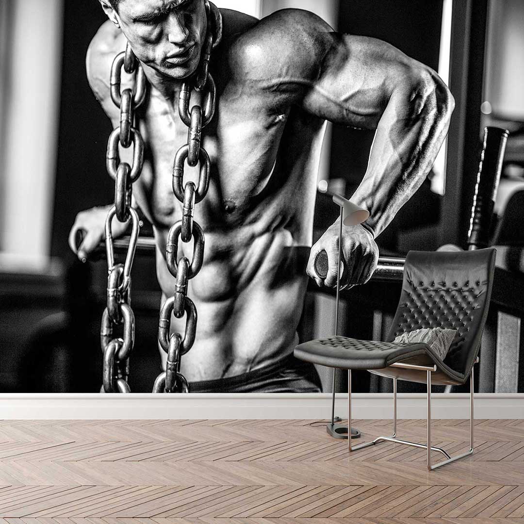 پوستر دیواری باشگاه بدنسازی مردانه mt-83355