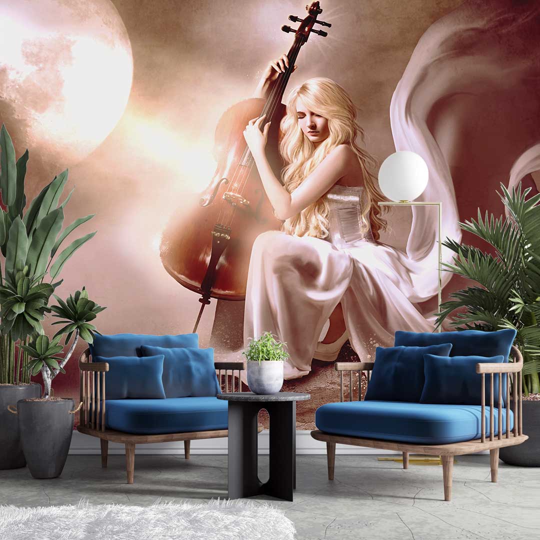 پوستر دیواری چهره زن T3758