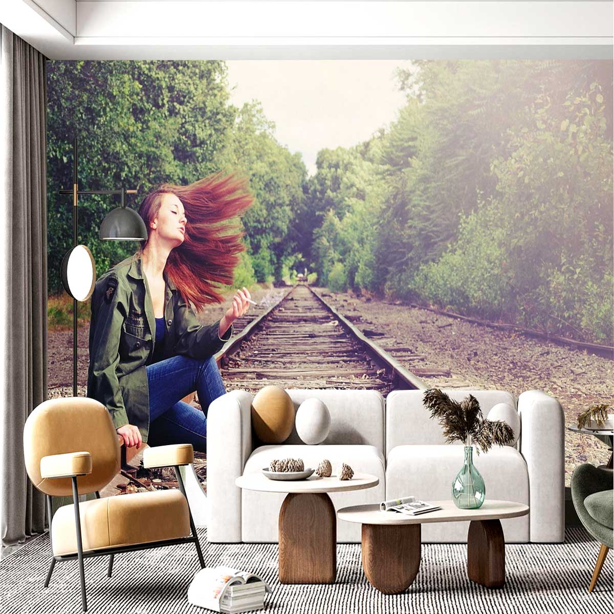 پوستر دیواری چهره زن T3965