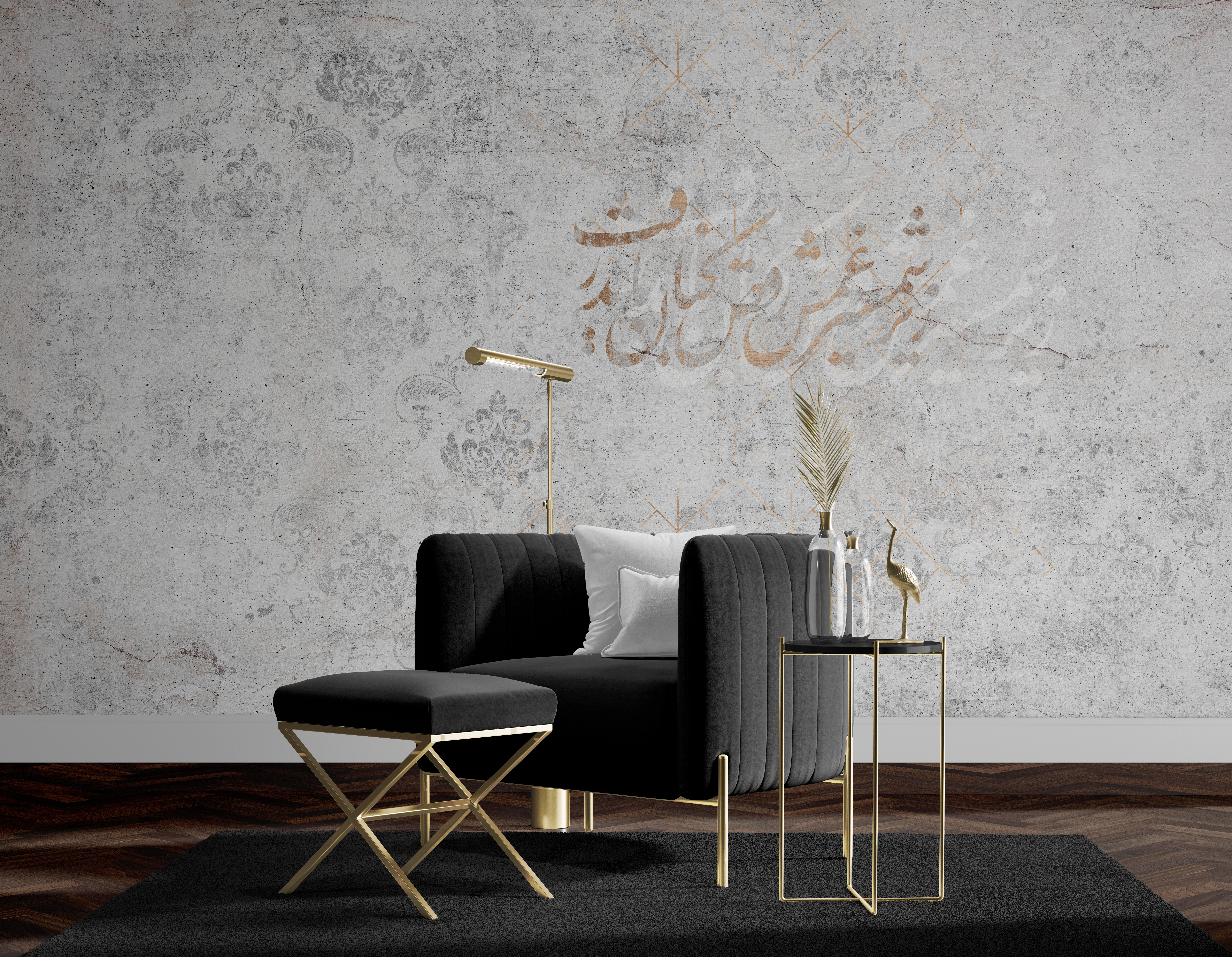 پوستر-دیواری-خوشنویسی -دیوار ساده-کد-R-050