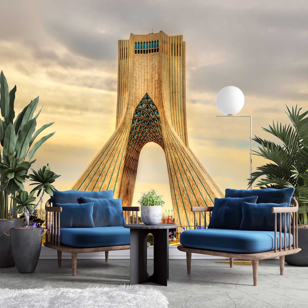 پوستر دیواری  شهر میدان ازادی t4981
