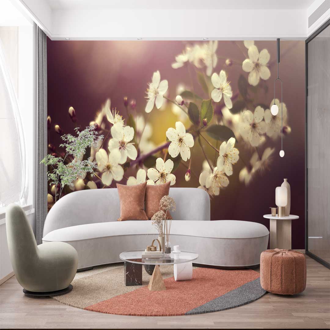 پوستر دیواری طبیعت گل نرگسt3698