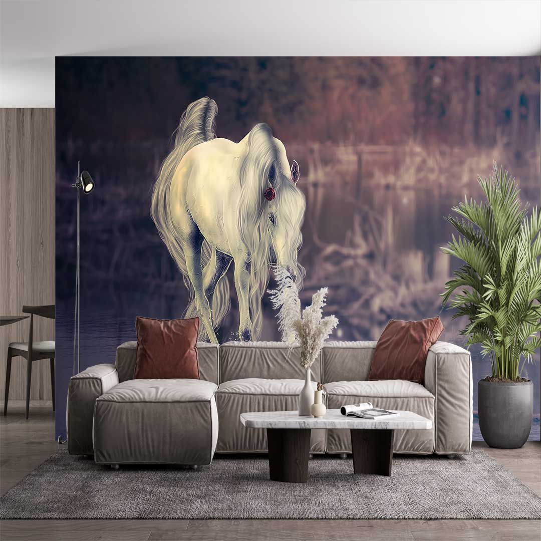 پوستر-دیواری-حیوانات-اسب زیبا-کد-mt-86038