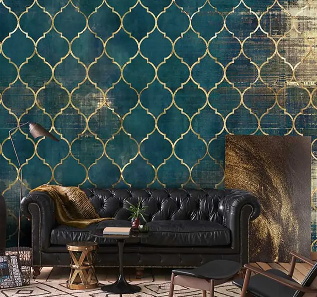 پوستر دیواری لاکچری پتینه کله غازی M-99016
