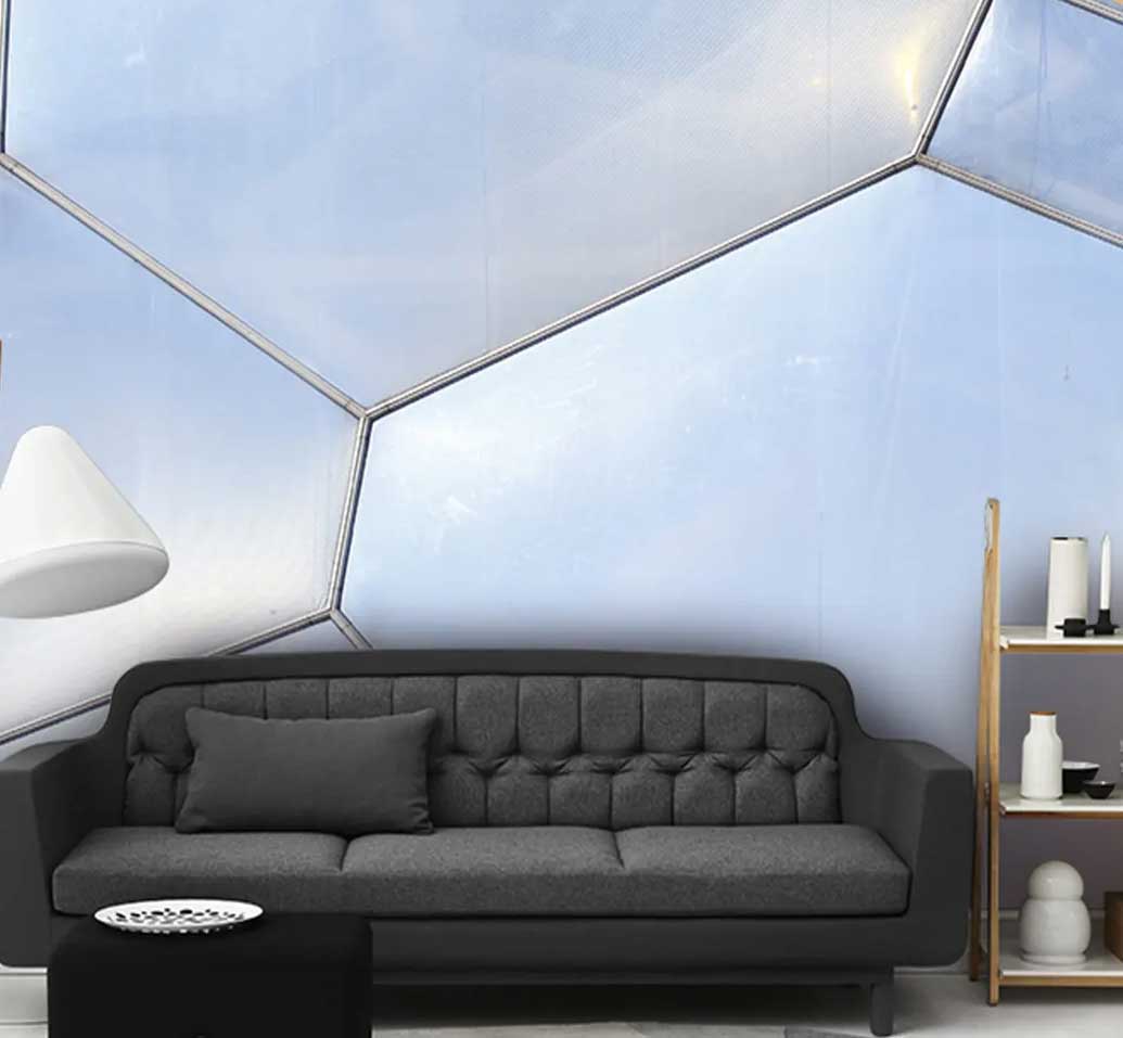 پوستر دیواری سه بعدی آسمان آبی کد b-9327