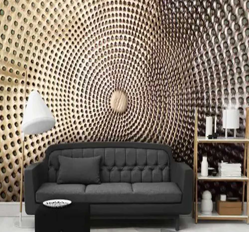 پوستر دیواری سه بعدی طرح دایره کد b-9308