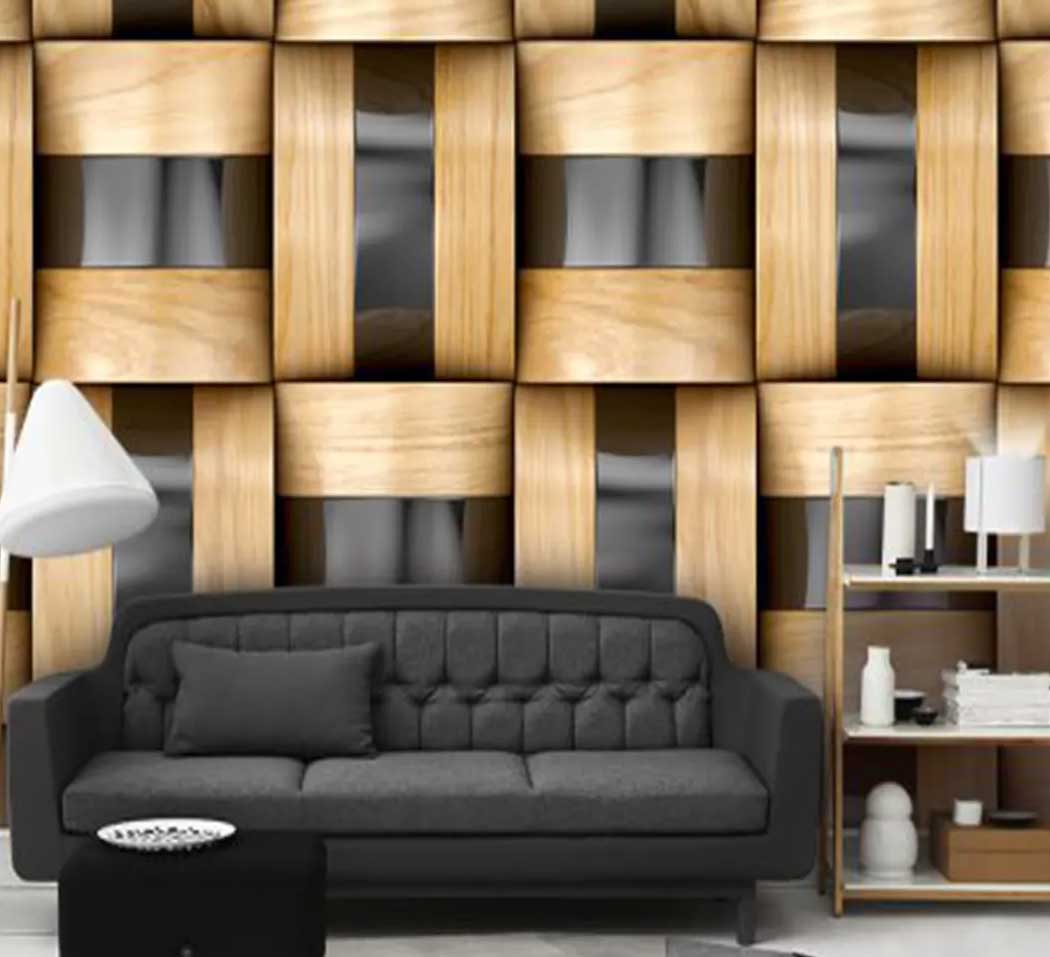 پوستر دیواری سه بعدی مستطیل کدد b-9336