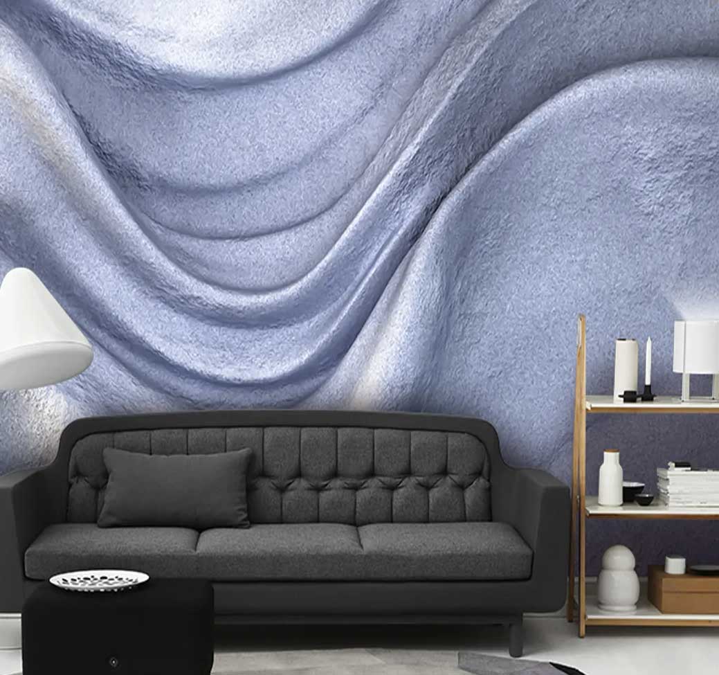 پوستر دیواری سه بعدی موج دار کد b-9319