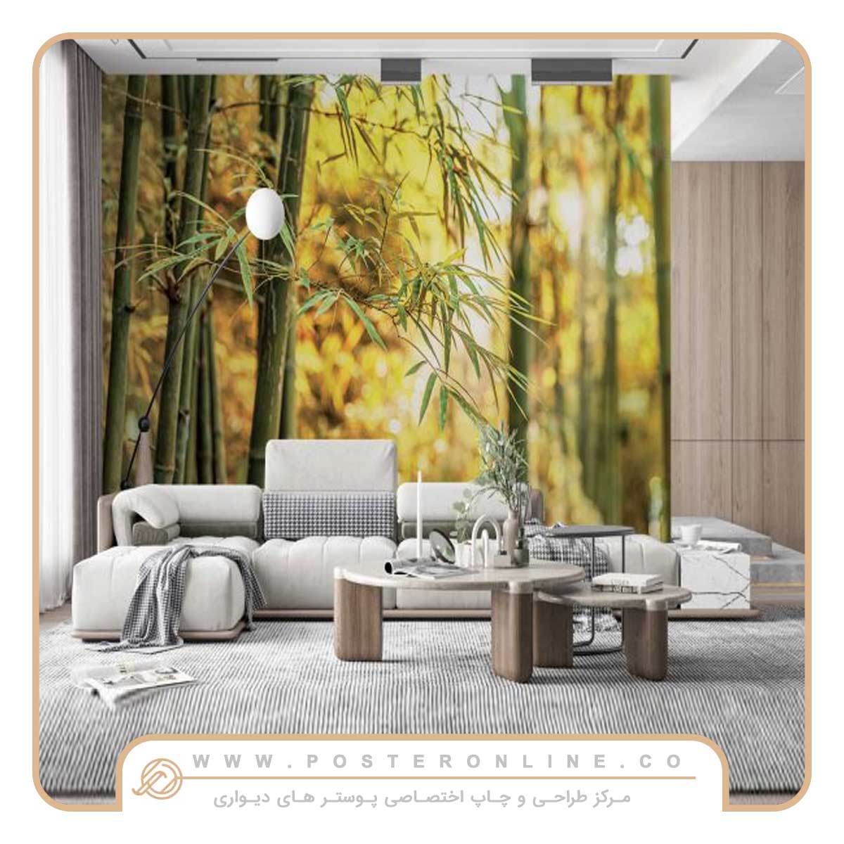 پوستر دیواری منظره تابستان کد mt-83811