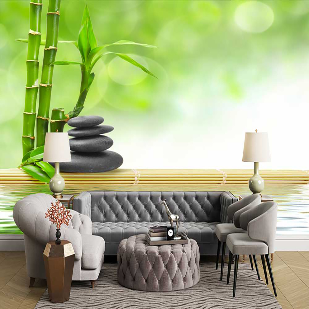 پوستر دیواری منظره تابستان مناسب برای سالن ماساژ کد n-6302