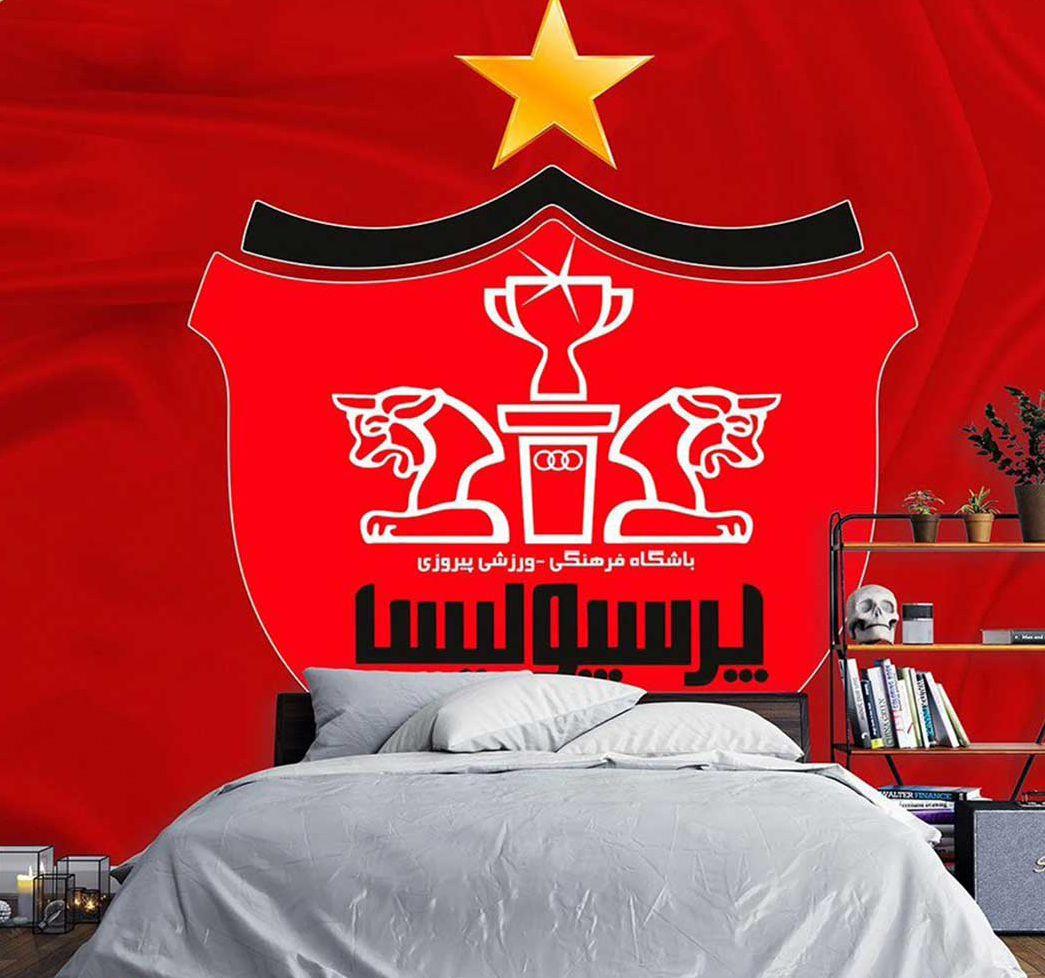 پوستر دیواری فوتبالی باشگاه پرسپولیس کد ht-10002