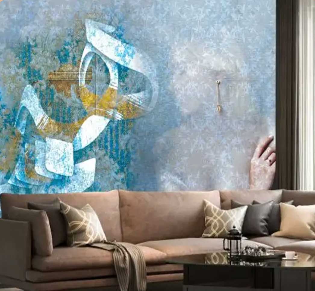 پوستر دیواری لاکچری تایپوگرافی هیچ mt-83119