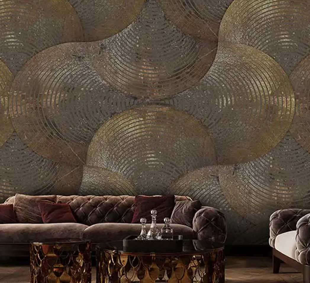 پوستردیواری هنری سبک پتینه کد A-3172