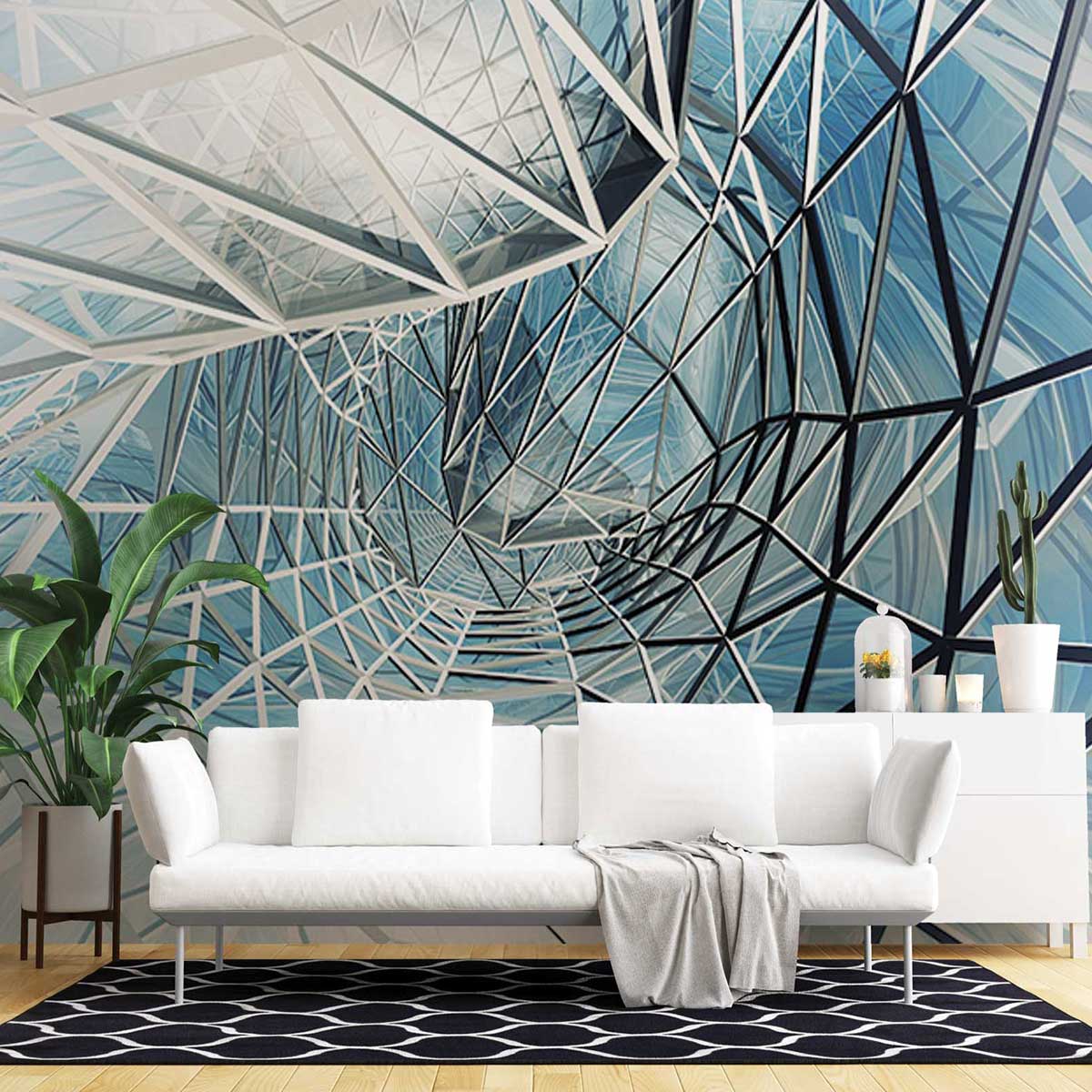 پوستر دیواری سه بعدی  حفره عمیق mt83859