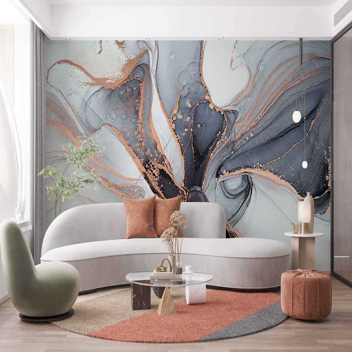 پوستر دیواری سه بعدی زیبا mt83938