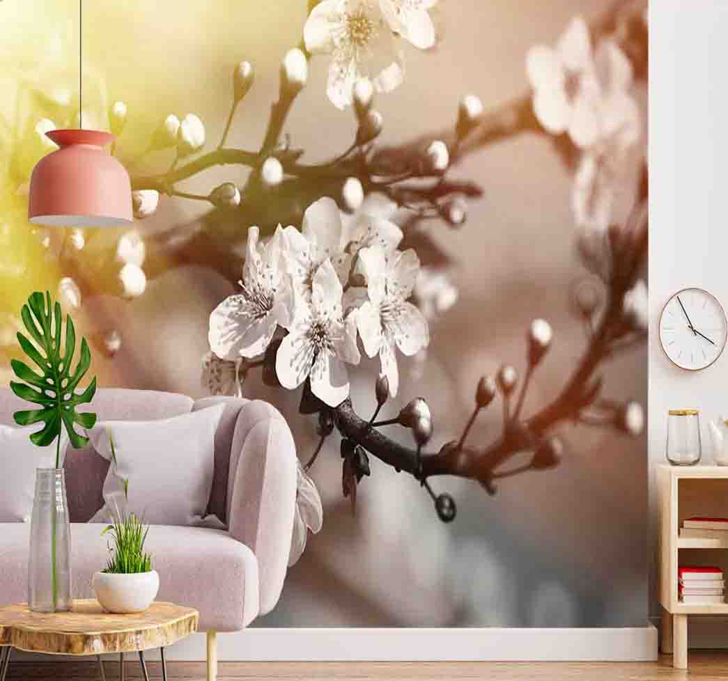 پوستر دیواری بزم شکوفه ها کد F-8223