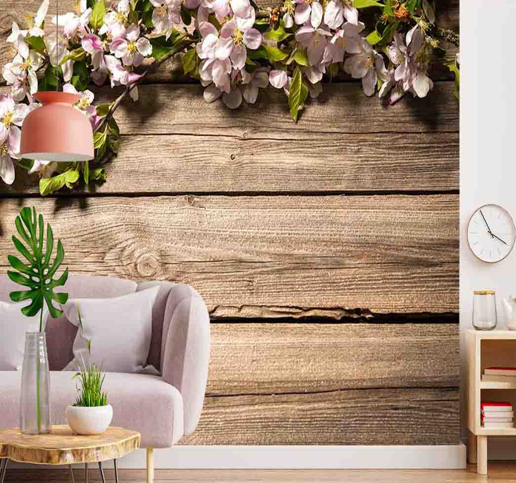 پوستر دیواری زنجیره های گل کد F-8287
