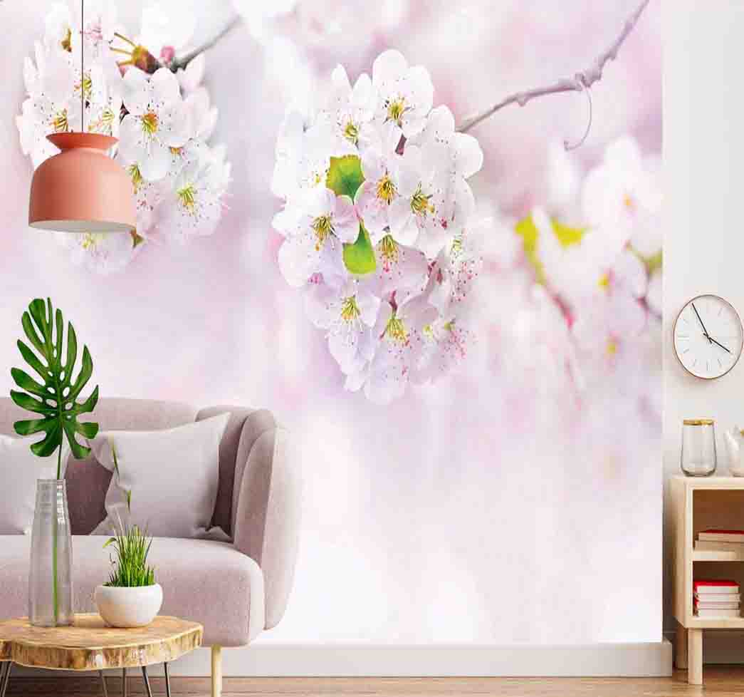 پوستر دیواری شاخه های شکوفه زده کد F-8369