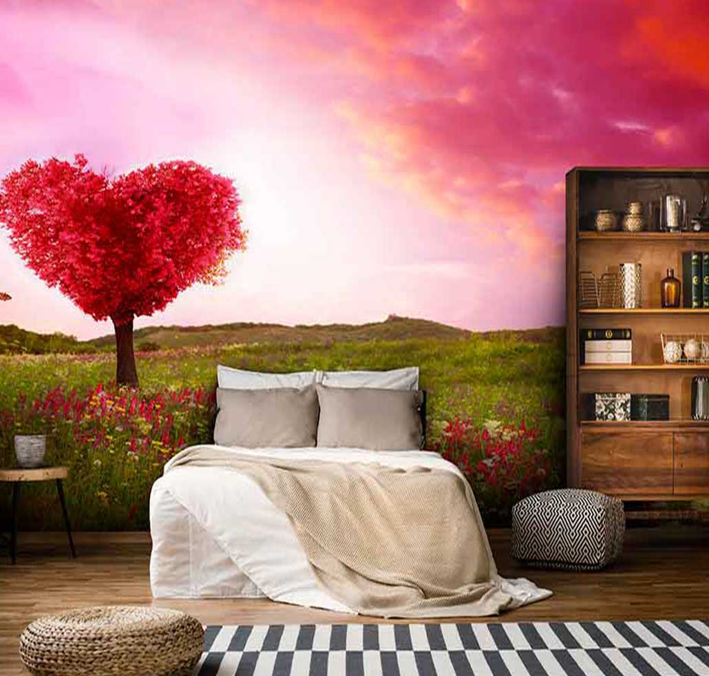پوستر دیواری منظره بهار منظره هنری کد n-5896